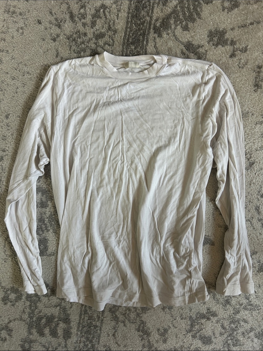 SKIMS White boyfriend Long-Sleeve